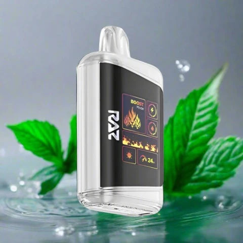 Raz DC25000 Miami Mint disposable vape with 25000 puffs