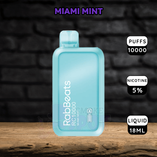 Miami Mint Rabbeats RC10000 - Miami Mint Rabbeats RC10000 - undefined - Tobacco - smokespotvape.com