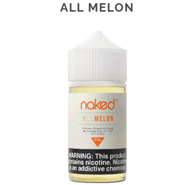 Naked 60ML E-Juice bottle with bold flavor label - premium vape juice 60ml