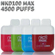 NKD 100 MAX 4500 PUFFS - NKD 100 MAX 4500 PUFFS - undefined - DISPOSABLE - smokespotvape.com