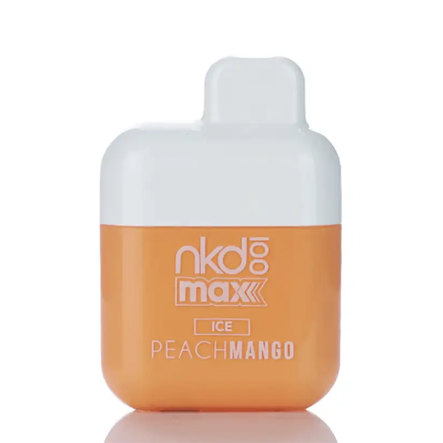 PeachMango Ice NKD100 Max 4.5K Disposable Vape with 4500 puffs and USB-C recharge