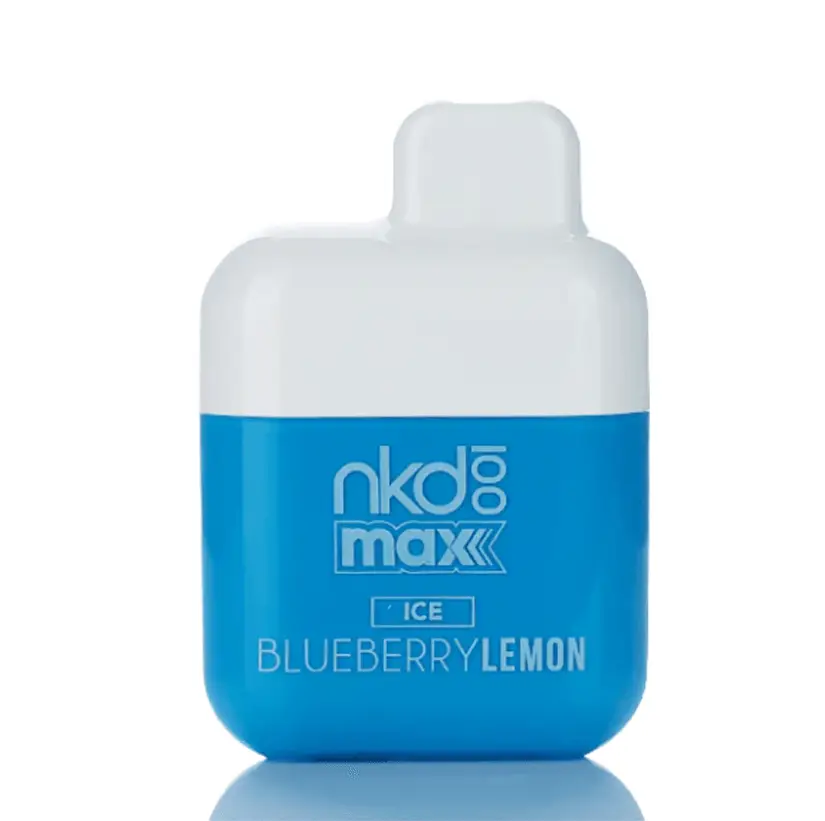 BlueberryLemon Ice NKD100 Max Disposable Vape with 5% Nicotine Salt