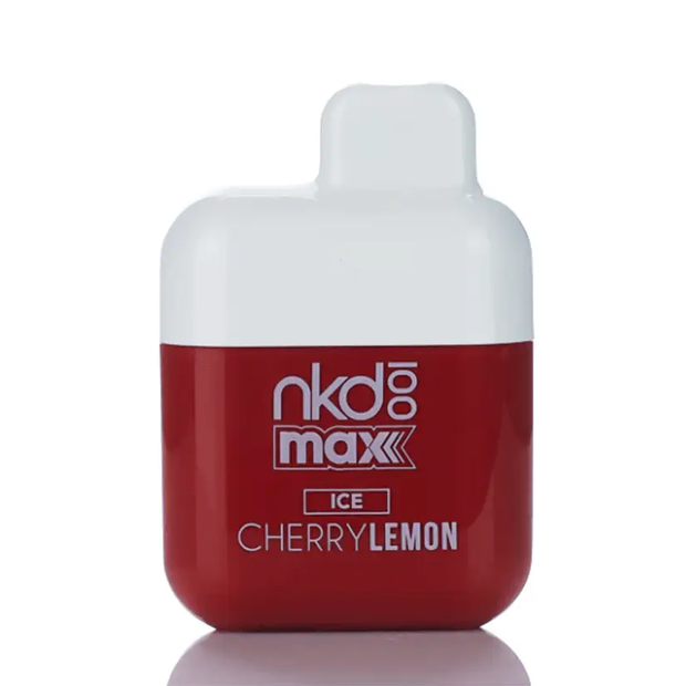 CherryLemon Ice NKD100 Max 4.5K Disposable Vape with fruity, menthol flavor