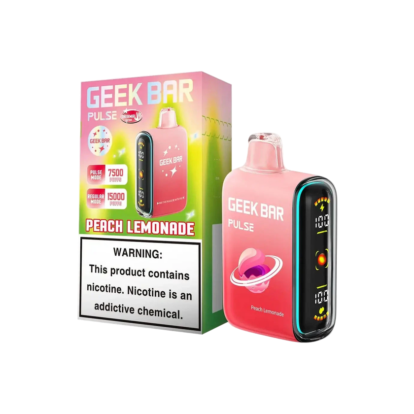 Geek Bar Pulse 15K - Peach Lemonade