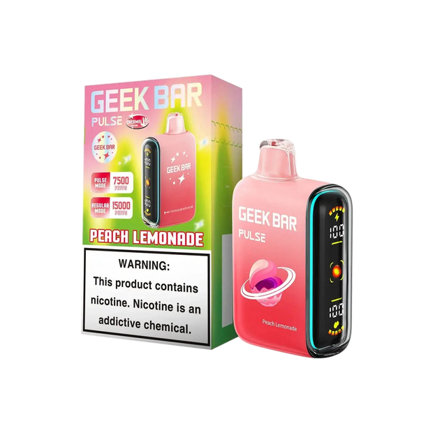 Geek Bar Pulse 15K - Peach Lemonade