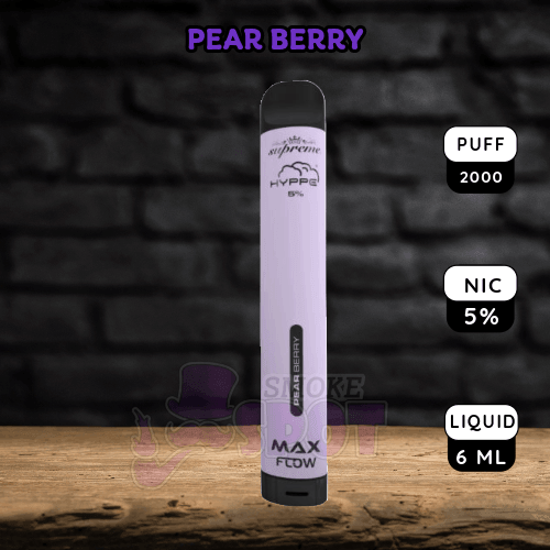 Pear Berry - Hyppe Max Flow 2000 Puffs - Pear Berry - Hyppe Max Flow 2000 Puffs - undefined - - smokespotvape.com