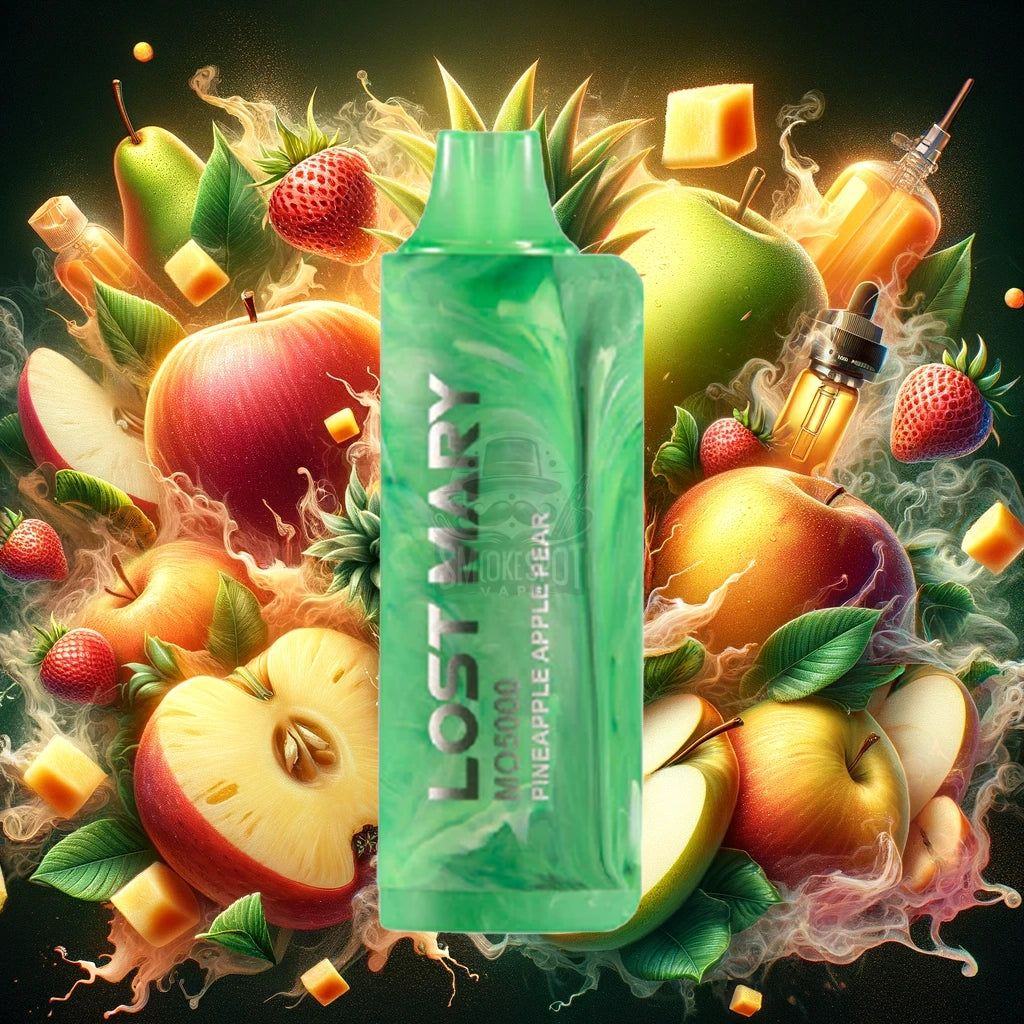 Pineapple Apple Pear Lost Mary MO5000 - Pineapple Apple Pear Lost Mary MO5000 - undefined - DISPOSABLE - smokespotvape.com