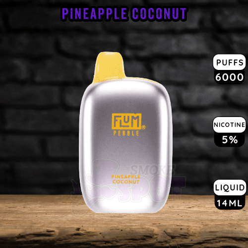 Near Me Flum Pebble 6k - Pineapple Coconut Disposable Vape Near Me Flum Pebble 6k - Pineapple Coconut Disposable Vape