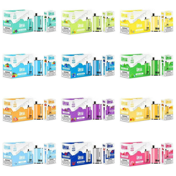 REAL FLOOM INFINITY 3500 PUFFS disposable vape device front view with 5% salt nicotine