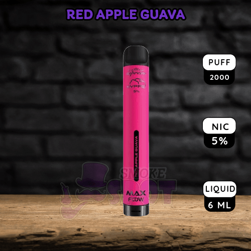 Red Apple guava - Hyppe Max Flow 2000 Puffs - Red Apple guava - Hyppe Max Flow 2000 Puffs - undefined - - smokespotvape.com