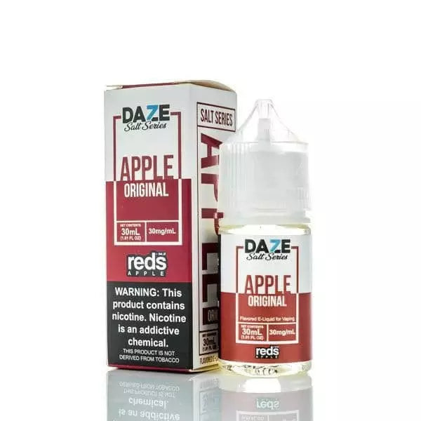 REDS 30 ML Salt Nic E-Juice by 7-DAZE - Premium Flavored Vape Juice Bottle