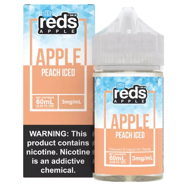 REDS 60ML E-Juice Mango Ice Flavor Bottle - Cool Mango Menthol Vape Juice