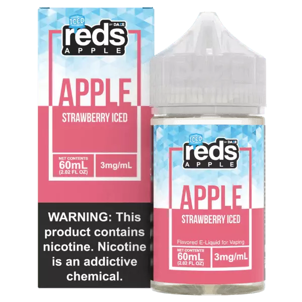 REDS 60ML E-Juice Peach Flavor Bottle - Juicy Sweet Peach Vape Juice