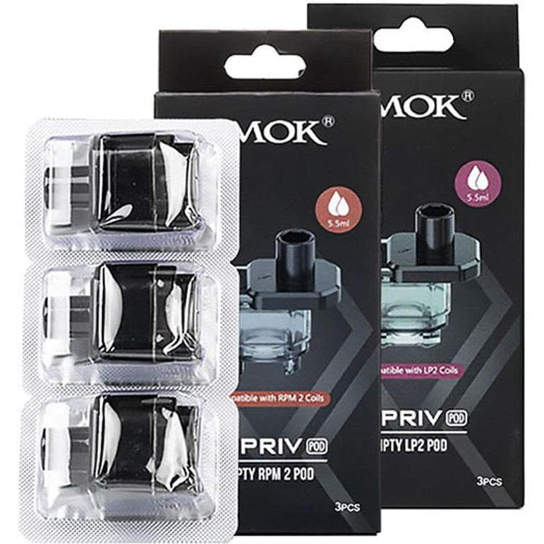 SMOK G-PRIV POD EMPTY POD 3PK - SMOK G-PRIV POD EMPTY POD 3PK - undefined - COILS - smokespotvape.com