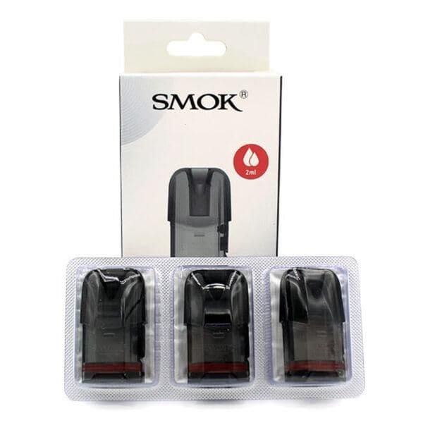 SMOK NFIX PRO Empty Pod 3 Pack compatible with Smok LP1 coils and Nfix Pro device, 2ml refillable vape pods