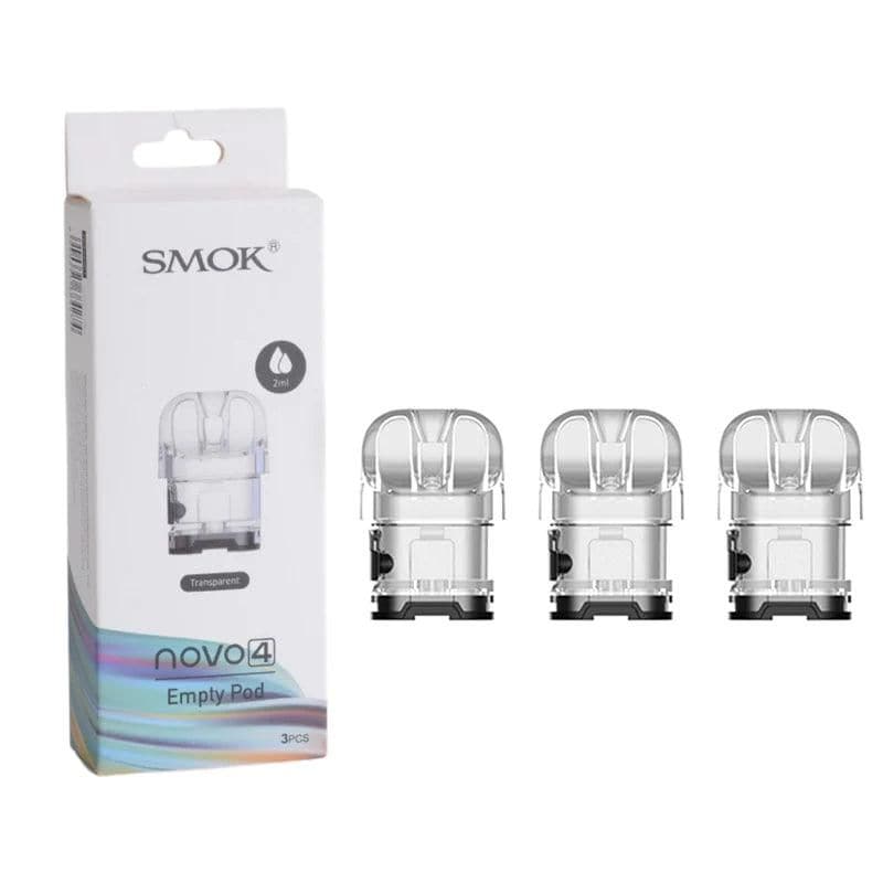 SMOK NOVO 4 EMPTY POD 3PK - SMOK NOVO 4 EMPTY POD 3PK - undefined - - smokespotvape.com
