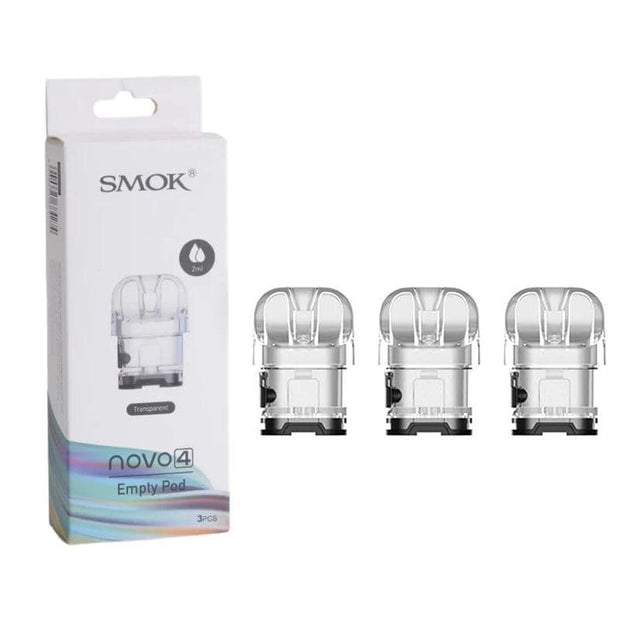 SMOK NOVO 4 EMPTY POD 3PK - SMOK NOVO 4 EMPTY POD 3PK - undefined - - smokespotvape.com