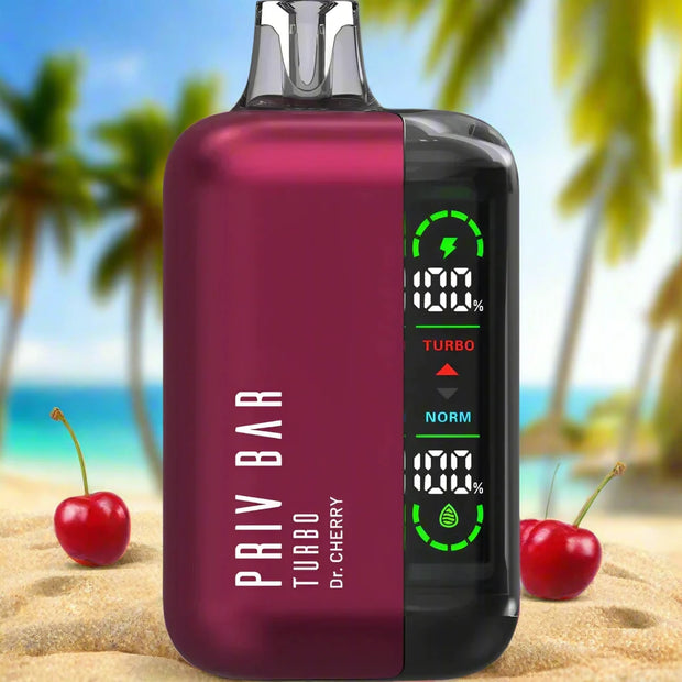 Cherry Paradise Smok Priv Bar Turbo 15000 Disposable Vape