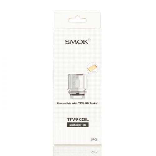 SMOK TFV-9 Replacement Coils 5PK Mesh 0.15 Ohm - High Performance Vape Coils
