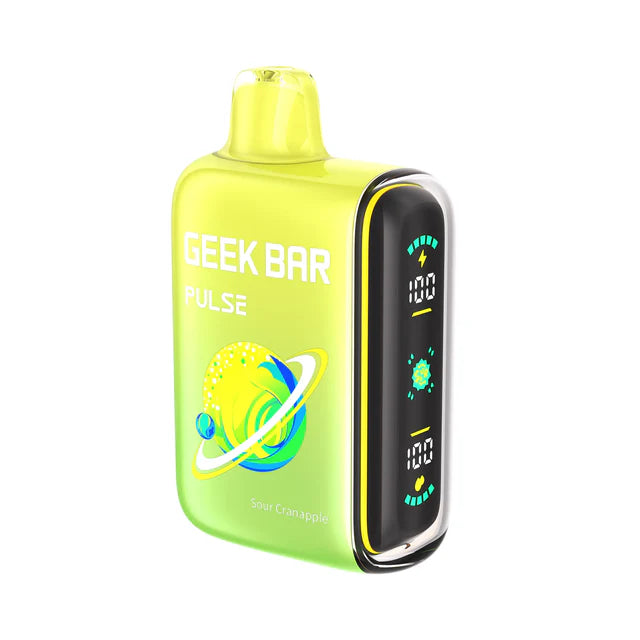 Geek Bar Pulse 15000 Puffs Disposable Vape in Sour Cranapple Flavor