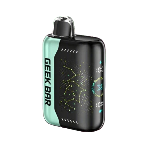 Geek Bar Pulse X 25k disposable vape with sour mango pineapple flavor