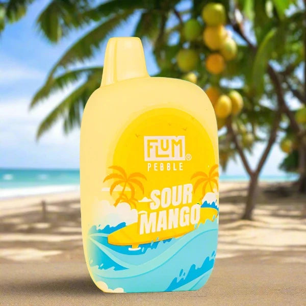 Flum Pebble 6k Sour Mango disposable vape device