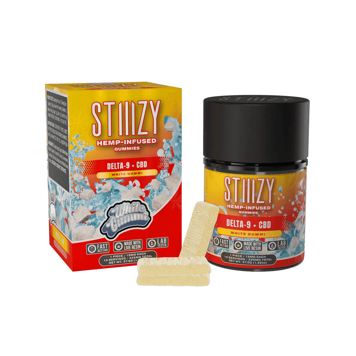 STIIIZY HEMP - INFUSED GUMMIES 225MG DELTA 9 CBD - STIIIZY HEMP - INFUSED GUMMIES 225MG DELTA 9 CBD - undefined - CBD - smokespotvape.com