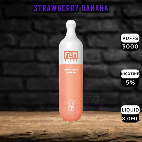 Strawberry Banana Flum Float 3000 - Strawberry Banana Flum Float 3000 - undefined - DISPOSABLE - smokespotvape.com