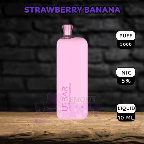 Strawberry Banana UT Bar 6000 - Strawberry Banana UT Bar 6000 - undefined - - smokespotvape.com