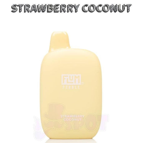 Strawberry Coconut Flum Pebble 6000 - Strawberry Coconut Flum Pebble 6000 - undefined - DISPOSABLE - smokespotvape.com