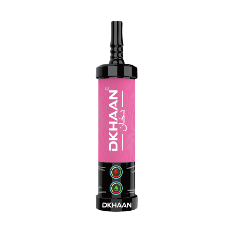 Dkhaan Shisha 60K - Strawberry Roll Up Disposable Vape