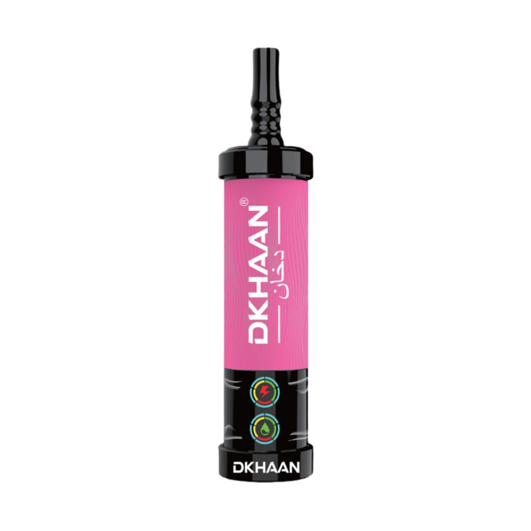 Dkhaan Shisha 60K - Strawberry Roll Up Disposable Vape