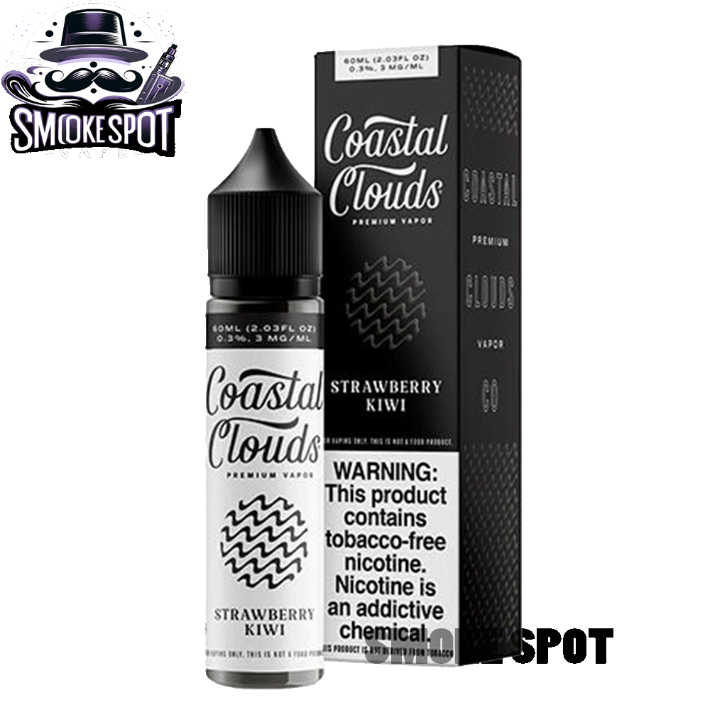 Strawberry Kiwi 3MG Coastal Clouds 60ML