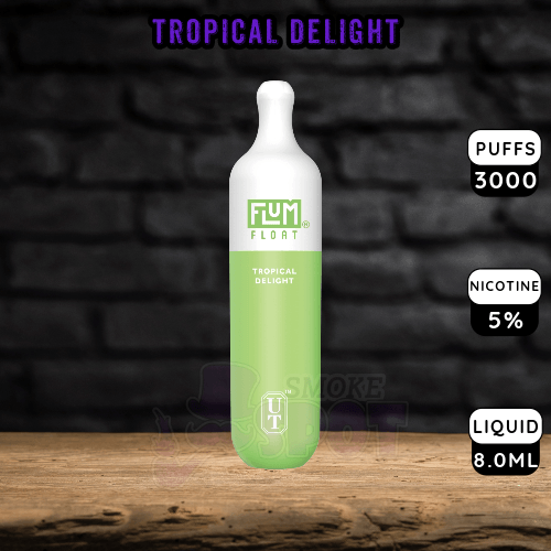 Tropical Delight Flum Float 3000 Disposable Vape with 3000 puffs and tropical fruit flavor