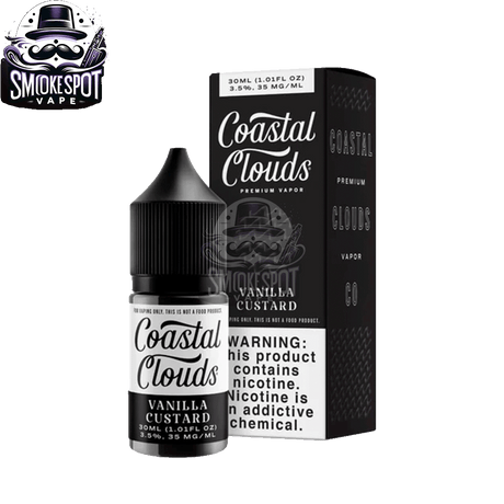 Vanilla Custard 35MG Coastal Clouds 30ML - Vanilla Custard 35MG Coastal Clouds 30ML - undefined - E-JUICE - smokespotvape.com