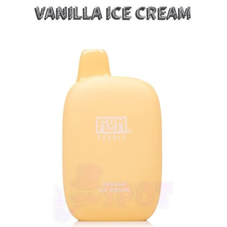 Vanilla Ice Cream Flum Pebble 6000 - Vanilla Ice Cream Flum Pebble 6000 - undefined - DISPOSABLE - smokespotvape.com