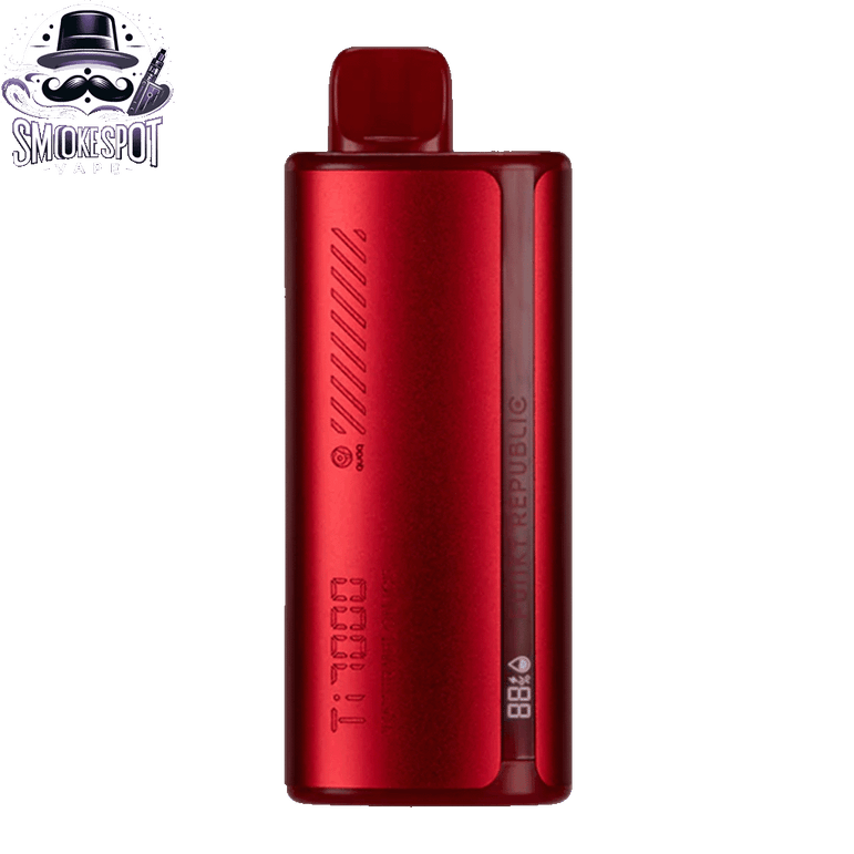 Watermelon Ice Funky Republic TI 7000 Disposable Vape Side View - Rechargeable with USB-C Charging