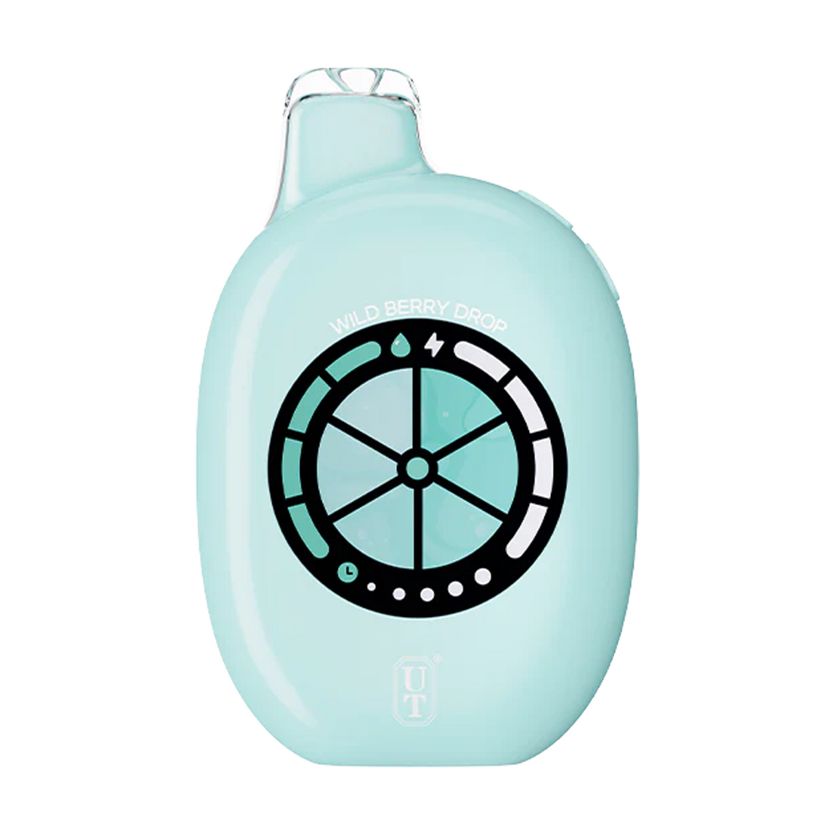 Flum UT 50k Wild Berry Drop disposable vape device with wild berry flavor