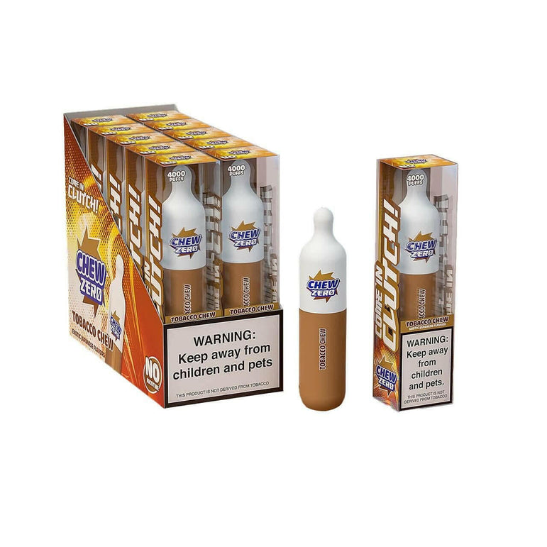 Flavors of CHEW 0% Nicotine Vape