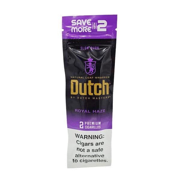 Close-up of Dutch Masters Cigarillos for a rich smoking experience