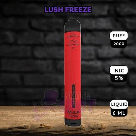 Lush Freeze - Hyppe Max Flow 2000 Puffs - Lush Freeze - Hyppe Max Flow 2000 Puffs - undefined - - smokespotvape.com