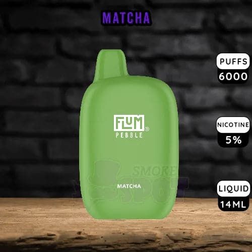 how much is elf bar vape Flum Pebble Matcha Disposable Vape main image 1