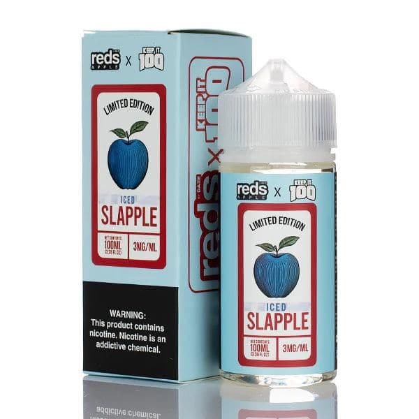 REDS X KEEP IT 100 30ML assorted flavors e-juice bottles by 7 Daze