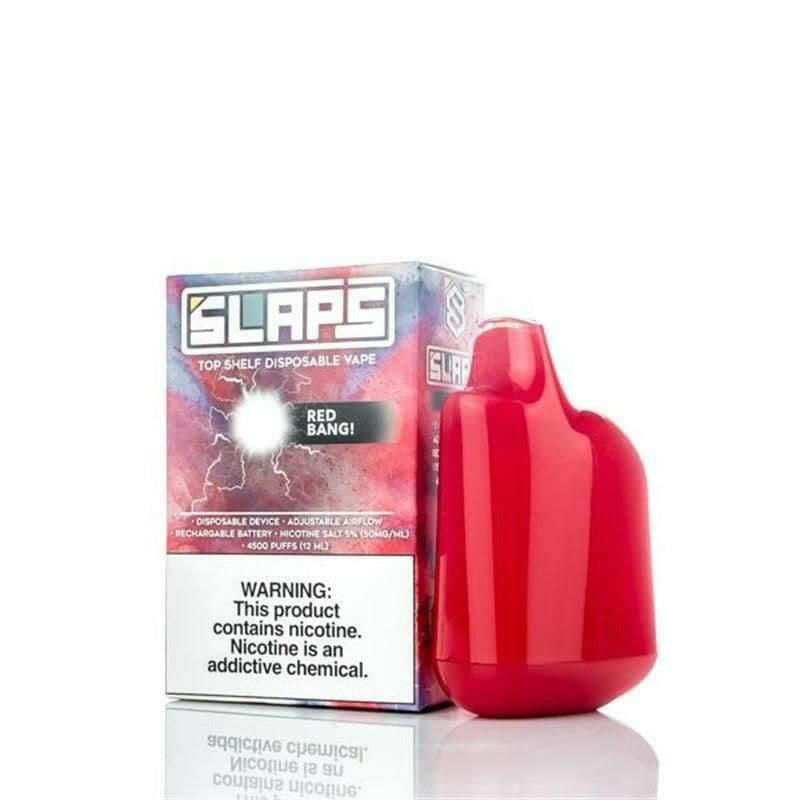SLAPS 4500 PUFFS Red Bang flavor disposable vape