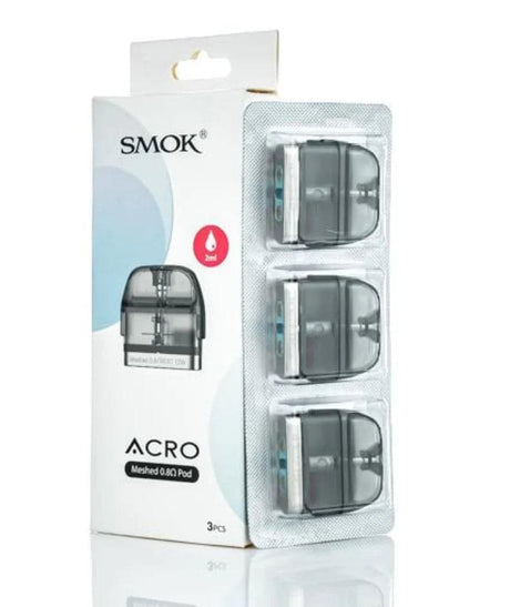 SMOK ACRO REPLACEMENT POD 3PK - SMOK ACRO REPLACEMENT POD 3PK - undefined - COILS - smokespotvape.com