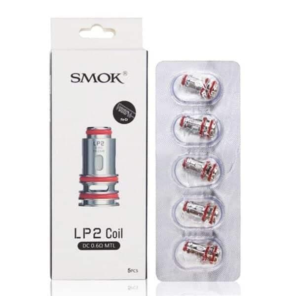 SMOK LP2 Coil 5PK pack showing durable vape replacement coils