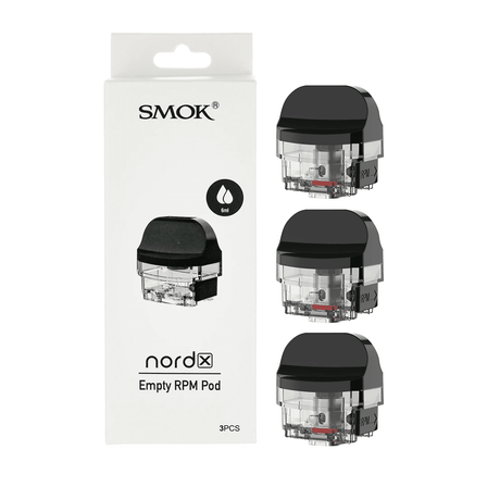 SMOK Nord X Empty Pod 3 Pack - SMOK Nord X Empty Pod 3 Pack - undefined - COILS - smokespotvape.com