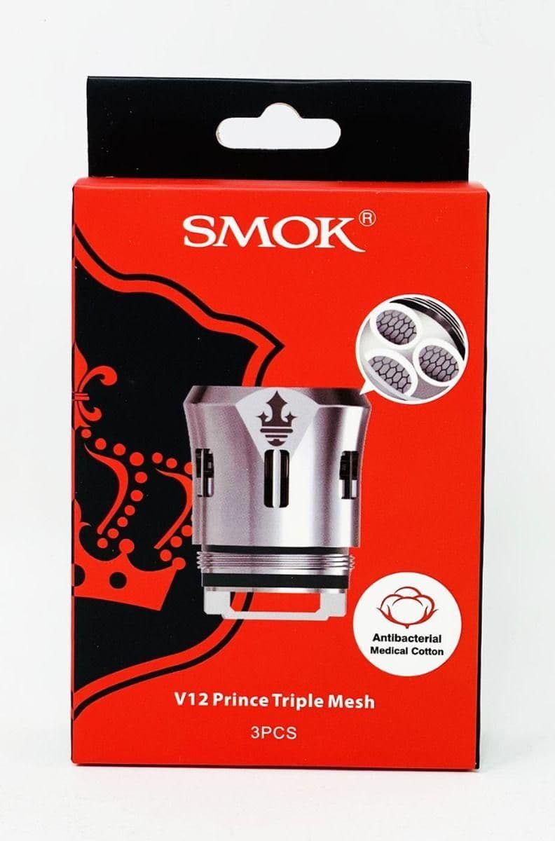 SMOK TFV 12 PRINCE REPLACEMENT COIL 3PK - SMOK TFV 12 PRINCE REPLACEMENT COIL 3PK - undefined - COILS - smokespotvape.com