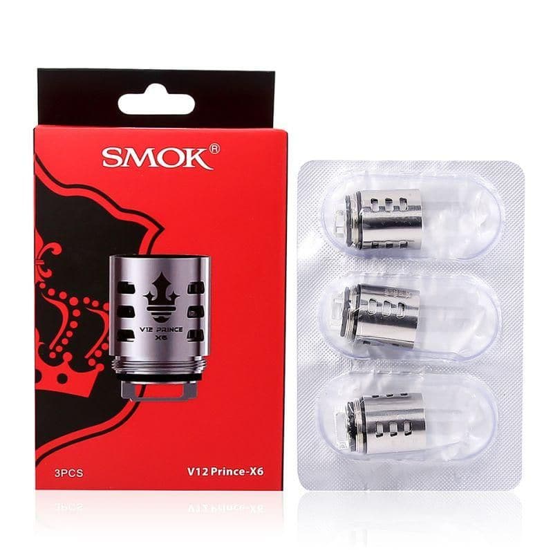 SMOK TFV 12 PRINCE REPLACEMENT COIL 3PK - SMOK TFV 12 PRINCE REPLACEMENT COIL 3PK - undefined - COILS - smokespotvape.com