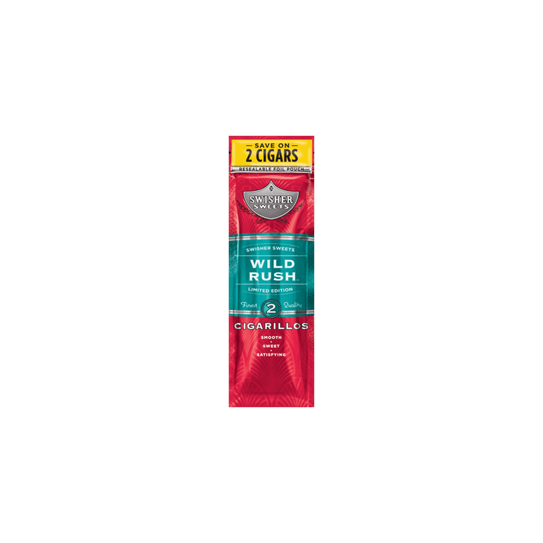 SWISHER SWEETS Cigarillos 2PK Blueberry Flavor Premium Cigarillo Wraps